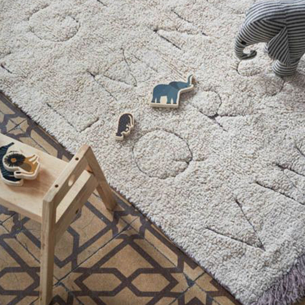 Lorena Canals RugCycled XS Washable Rug ABC- Bambi Baby