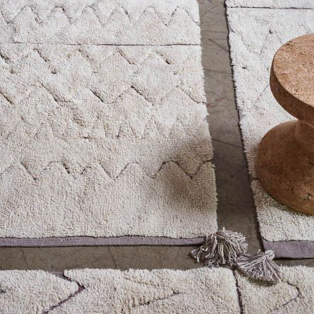 Lorena Canals RugCycled Small Washable Rug Azteca- Bambi Baby