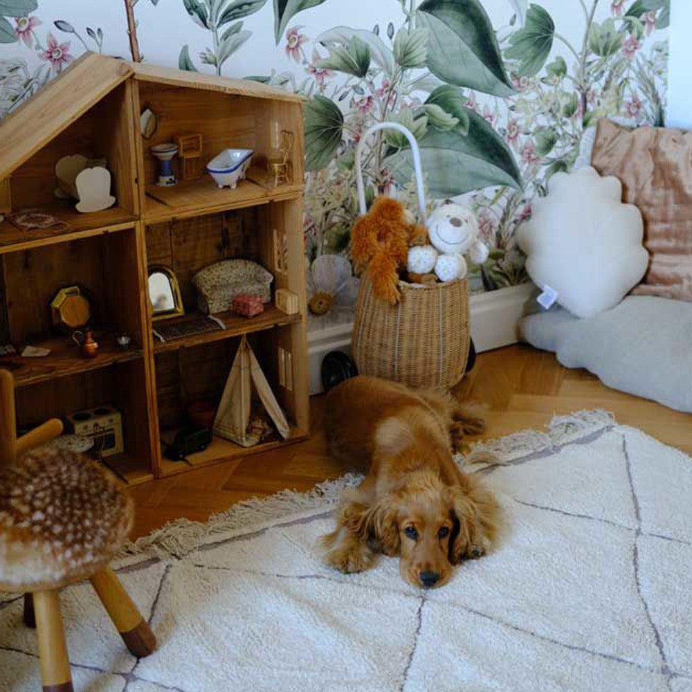 Lorena Canals RugCycled Medium Washable Rug Bereber- Bambi Baby