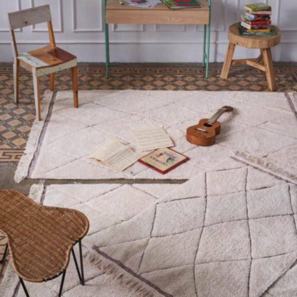 Lorena Canals RugCycled Small Washable Rug Bereber- Bambi Baby