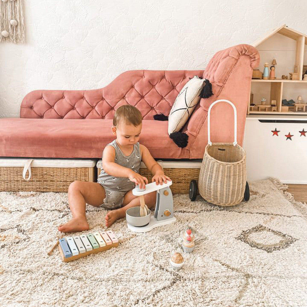Lorena Canals Washable Rug Kaarol Earth- Bambi Baby