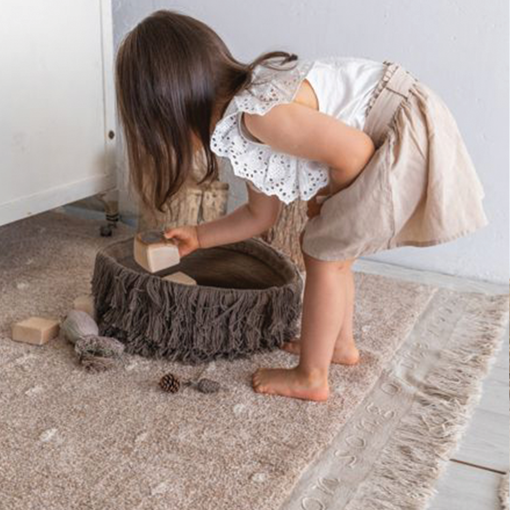 Lorena Canals Washable Rug Woods Symphony Linen- Bambi Baby