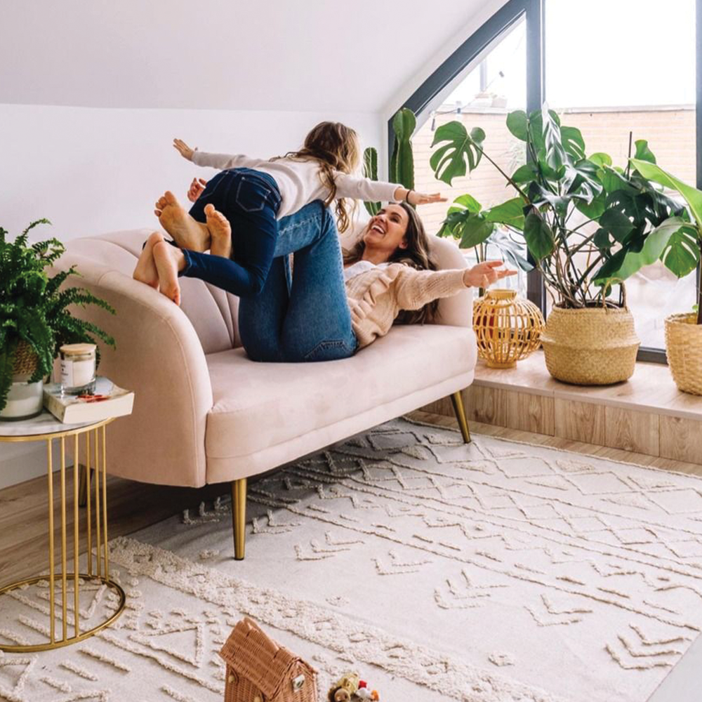 Lorena Canals Washable Rug Tribu Natural- Bambi Baby
