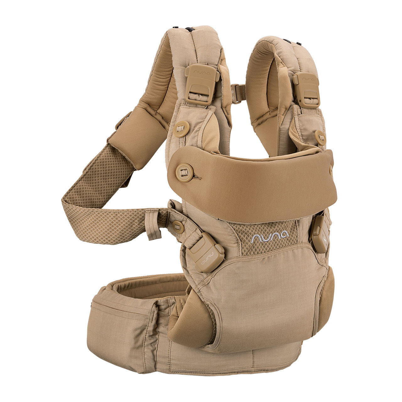 Portabebés Nuna CUDL 4 en 1 en color camello suave- Bambi Baby