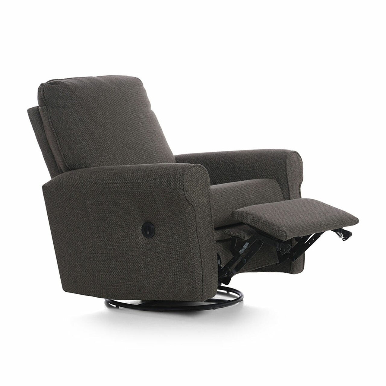 Oilo Orly Recliner w/ Power in HP Whisper Cloud- Bambi Baby