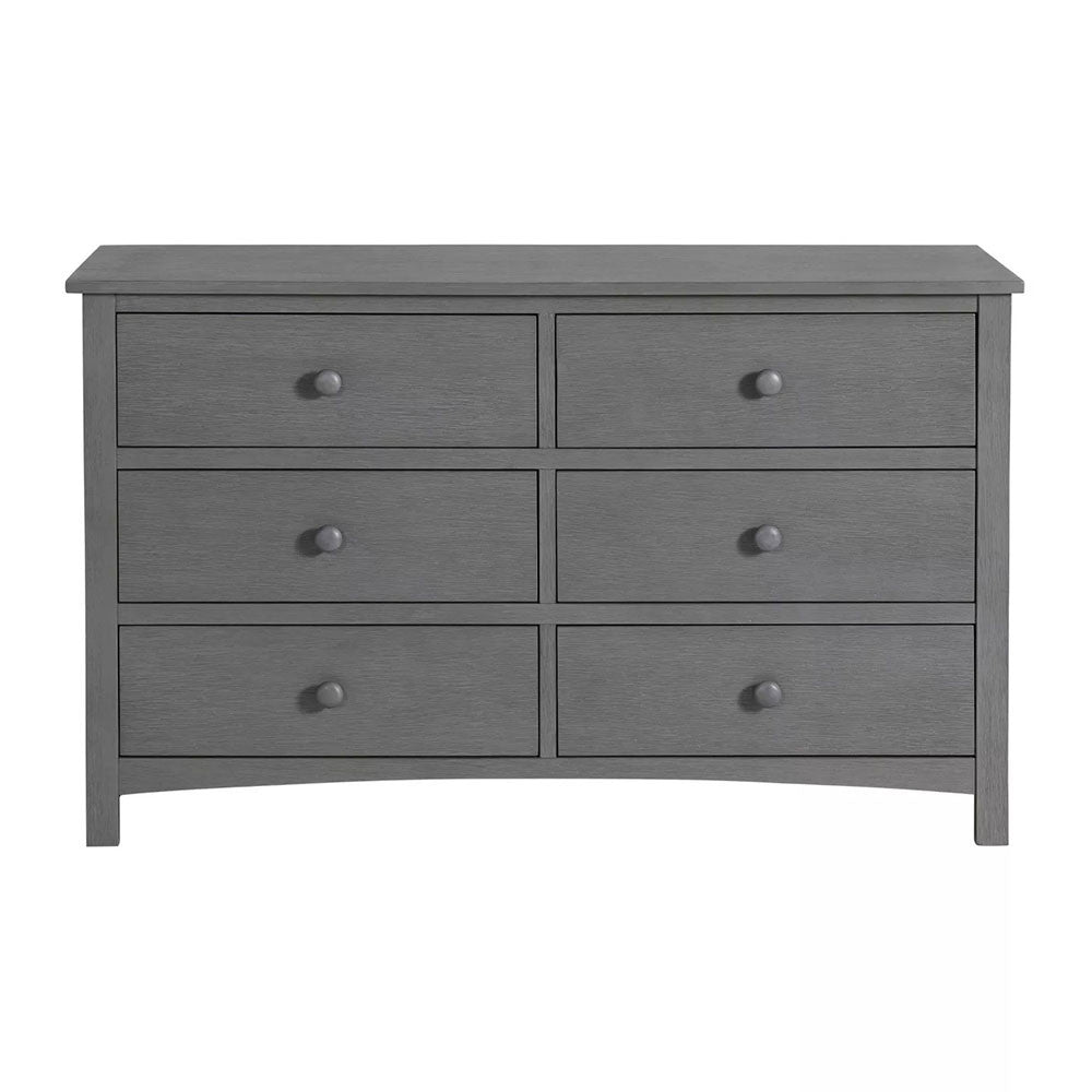 Oxford Universal 6 Drawer Dresser Graphite Gray- Bambi Baby