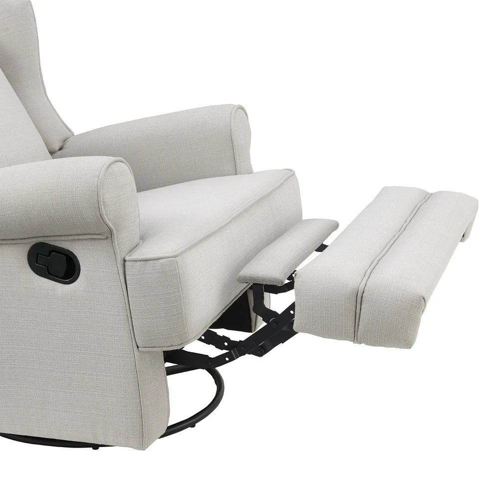 Oxford Baby Teegan Nursery Swivel Glider Recliner Chair- Bambi Baby