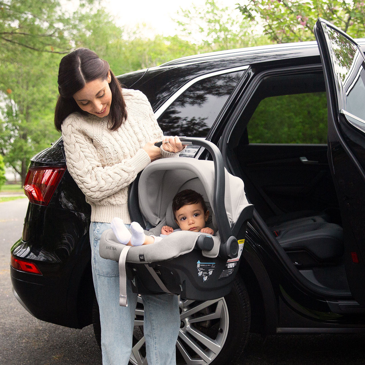 UPPAbaby MESA V2 Infant Car Seat- Bambi Baby
