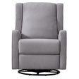 Westwood Chelsea Manual Swivel, Glider, Recliner in Shadow - Bambi Baby