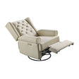 Sillón reclinable eléctrico Westwood Amelia con puerto USB en color natural - Bambi Baby