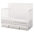 Westwood Emery Panel Convertible Crib In White - Bambi Baby