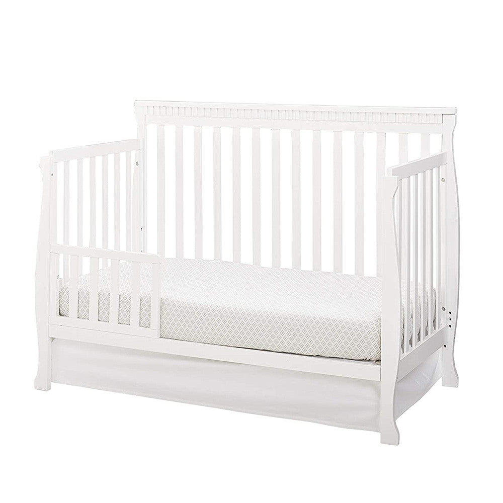Cuna convertible de láminas Westwood Emery en color blanco- Bambi Baby
