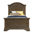 Cama individual completa Westwood Olivia Youth Arch Top en palisandro - Bambi Baby