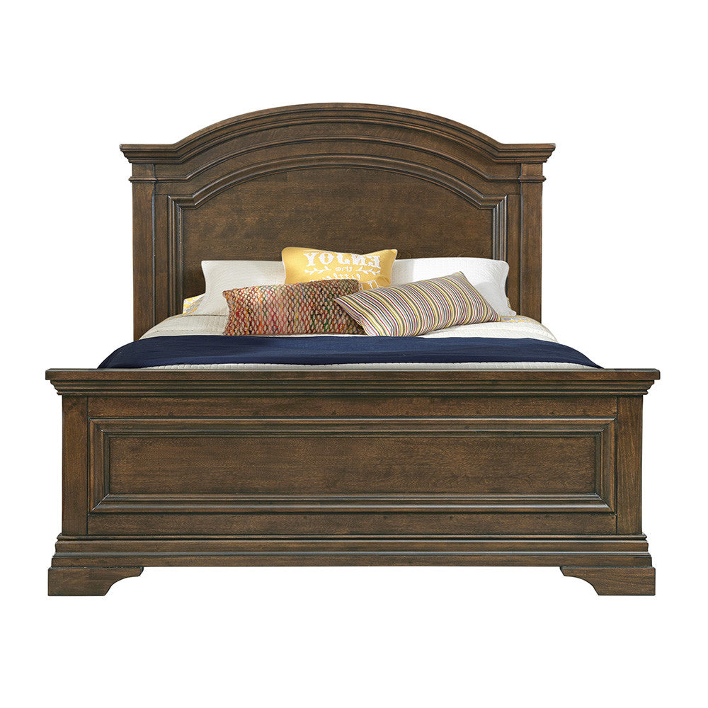 Westwood Olivia Youth Arch Top Complete Full Bed In Rosewood- Bambi Baby