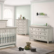 Westwood San Mateo-Nursery Trocador Bandeja Em Branco Escovado - Bambi Baby