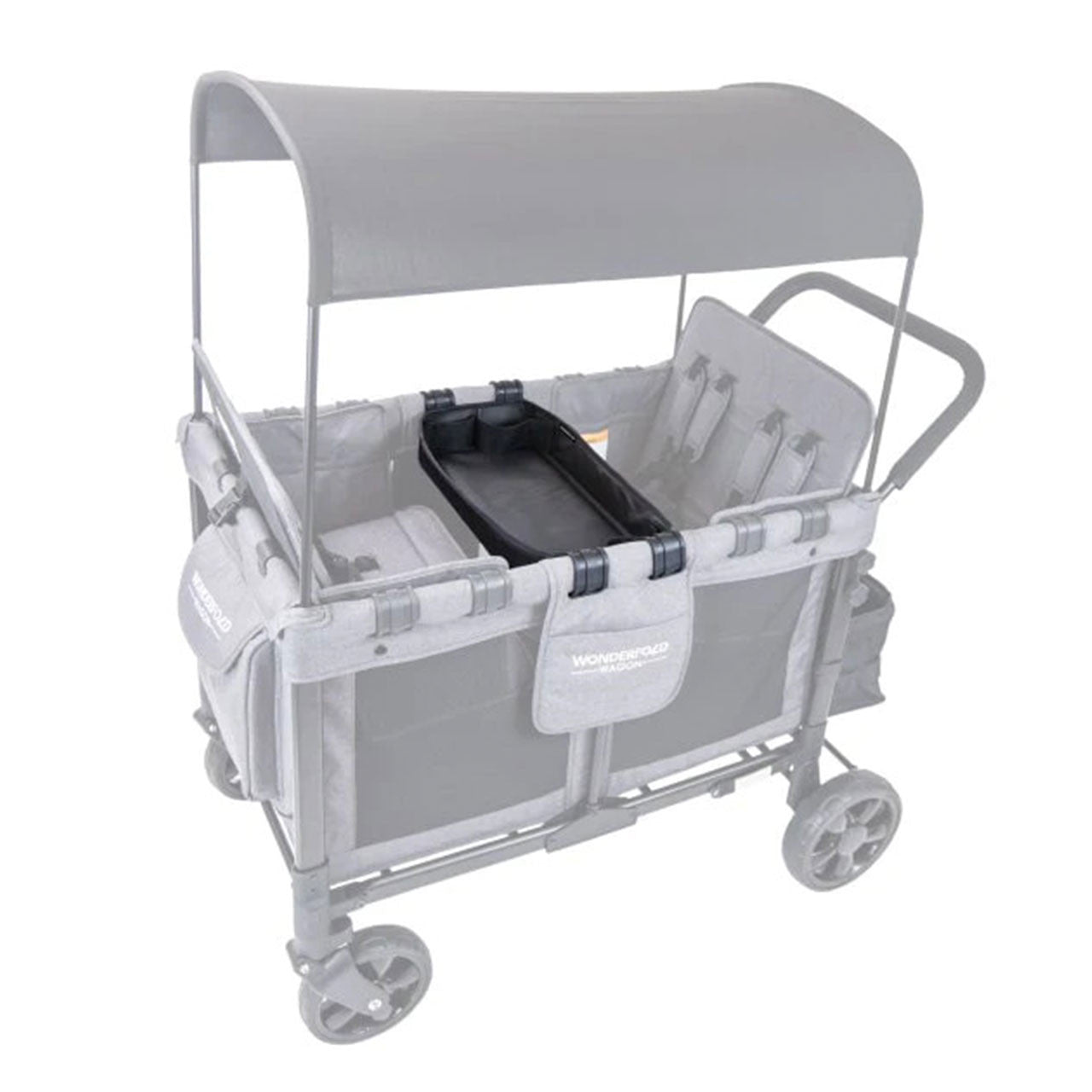 Wonderfold Double Sided Snack/Acticity Tray with 2 Cup Holders for W2 & W1- Bambi Baby