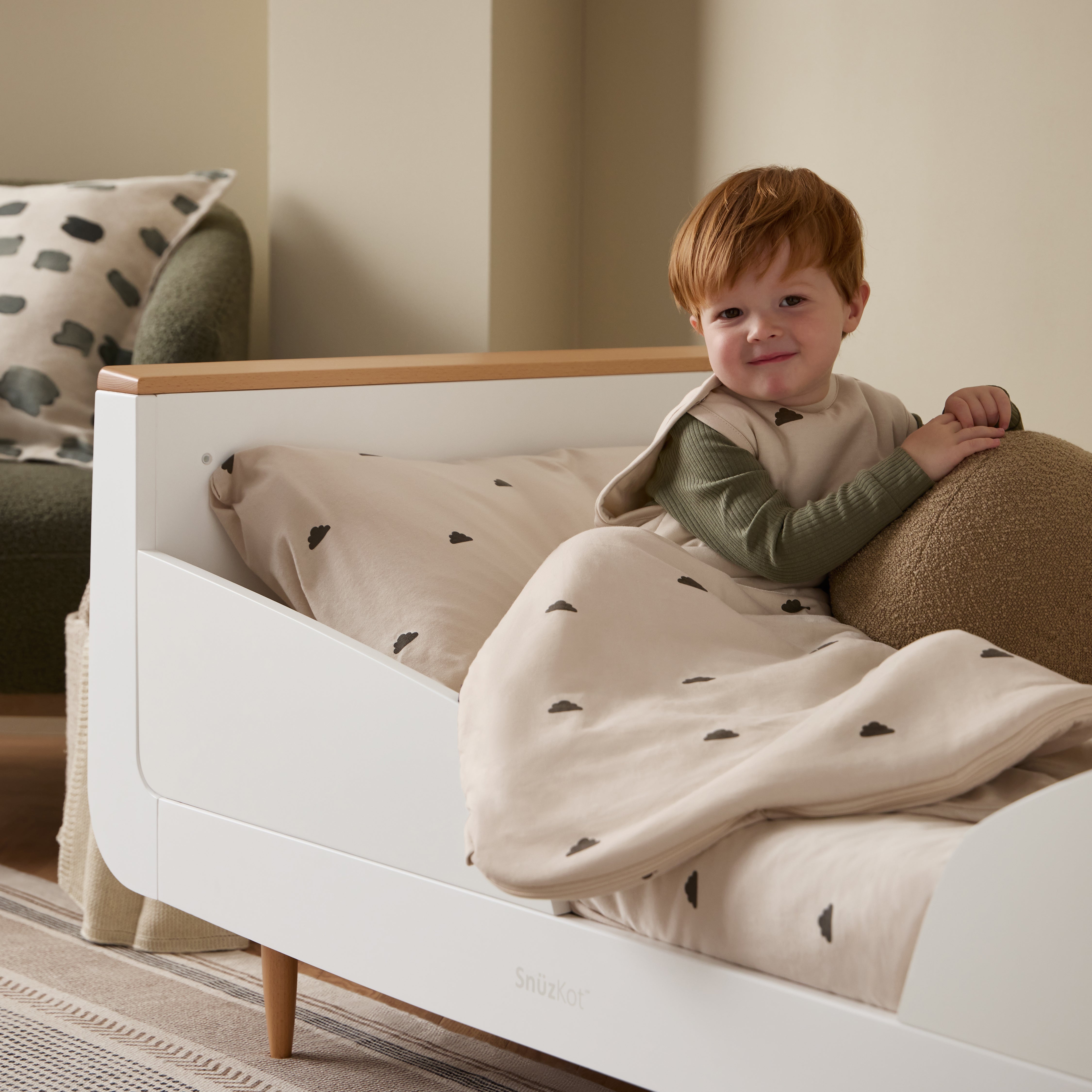 Snuz SnuzPouch Sleeping Bag - Sand Cloud- Bambi Baby