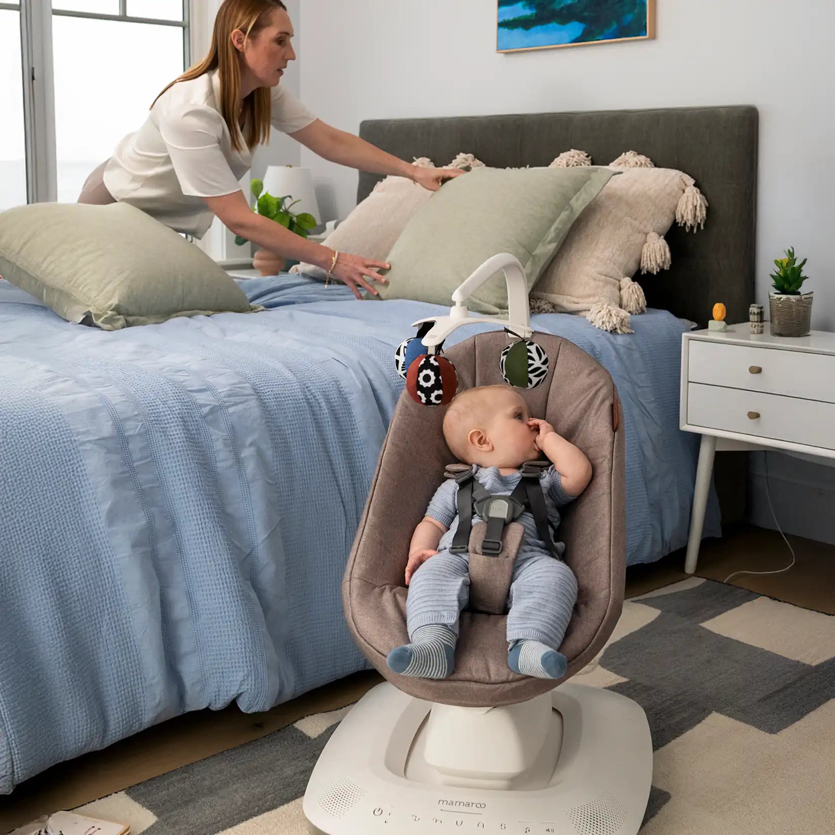 Columpio inteligente UPPAbaby Mamaroo- Bambi Baby