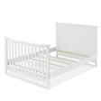 Sorelle Berkley Crib & Changer Panel Crib in White - Bambi Baby