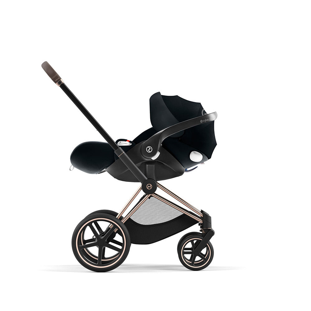 Cybex rose gold stroller shop