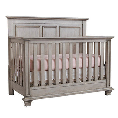 Oxford Kenilworth Collection 4 in 1 Convertible Crib in Stone Wash- Bambi Baby