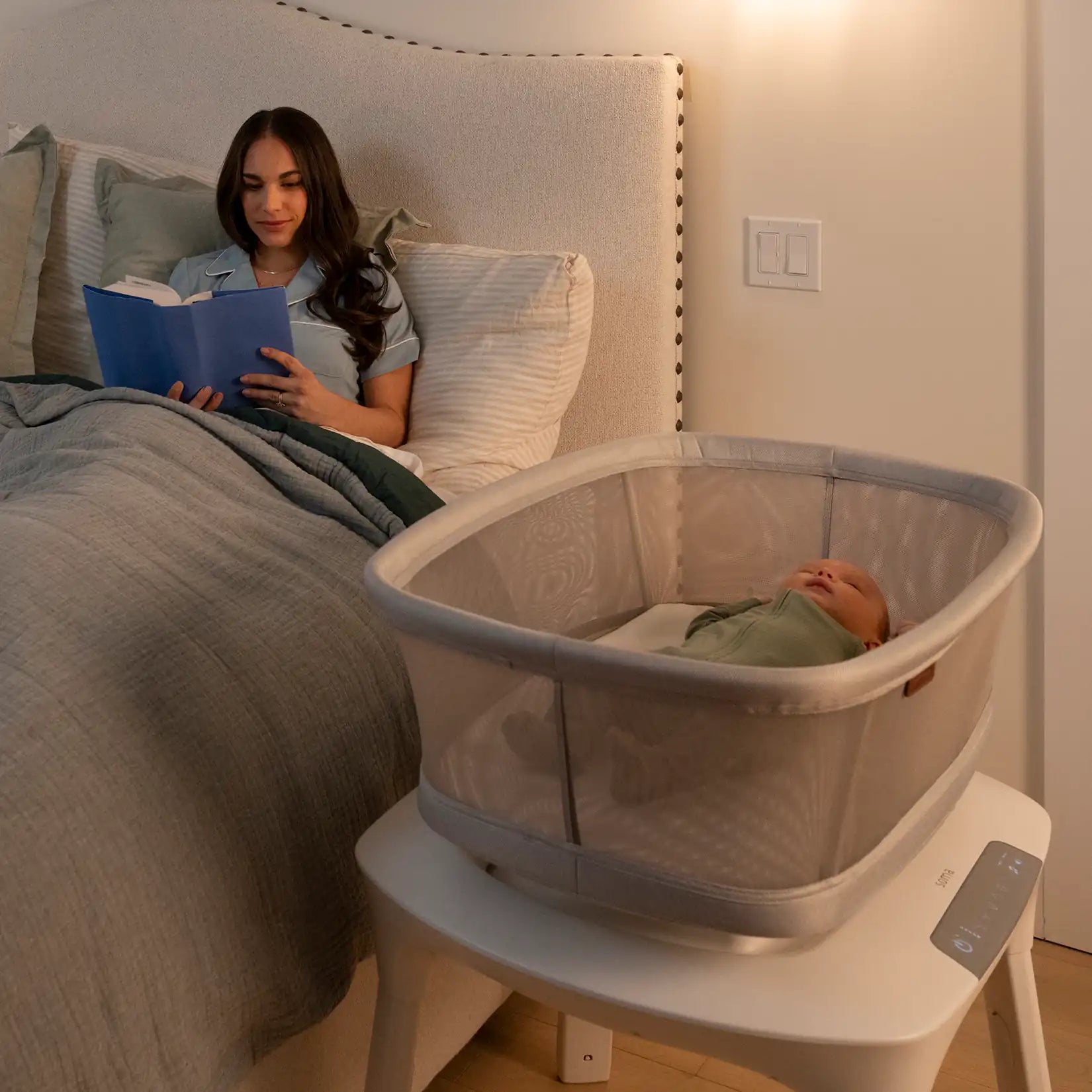 UPPAbaby Soma Smart Bassinet - Charlie- Bambi Baby