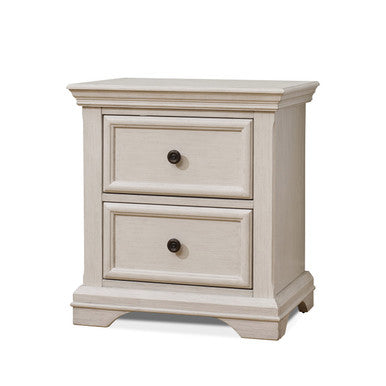 Fawn Baby Glacier Nightstand in Brushed Ivory- Bambi Baby