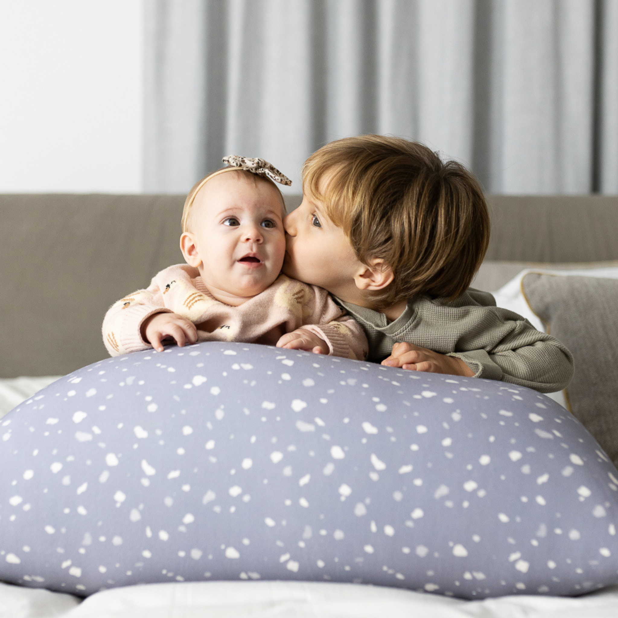 Toki Kids Terrazzo Slate Bean Bag- Bambi Baby