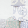 Toki Kids Cream Peace Sign Play Cube - Bambi Baby
