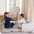 Toki Kids Checker Matcha Play Couch - Bambi Baby
