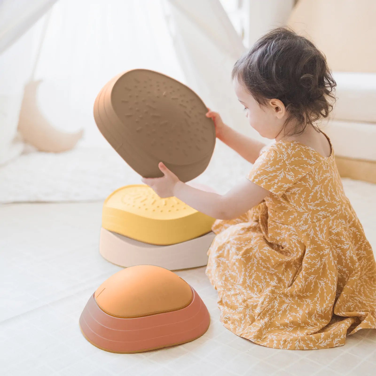 Tiny Land® Stepping Stones - Sunset Hues- Bambi Baby
