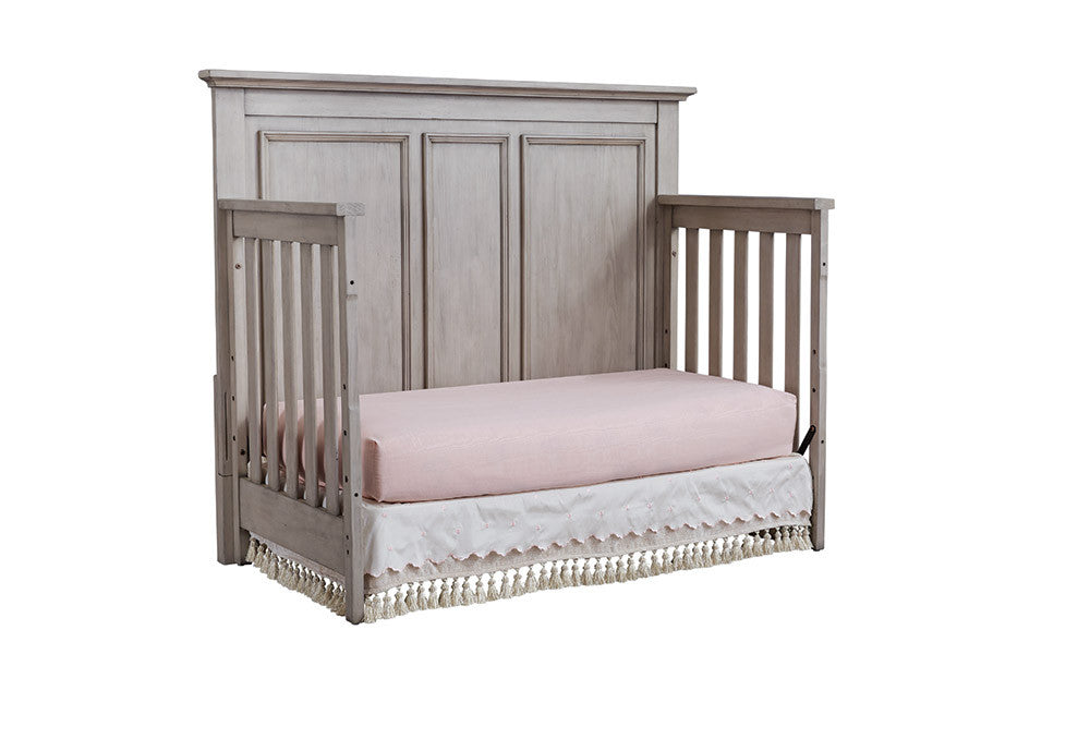 Oxford Kenilworth Collection 4 in 1 Convertible Crib in Stone Wash- Bambi Baby