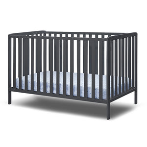 Midnight Wood Sorelle Adrian Convertible Crib - Front Angle | Bambi Baby