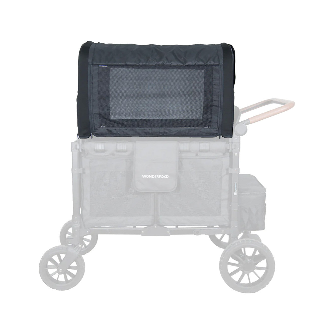 WonderFold Flex Canopy For W4 Elite & Luxe in Black- Bambi Baby