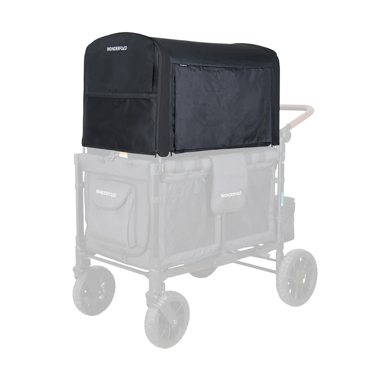 WonderFold Flex Canopy For W4 Elite & Luxe in Black- Bambi Baby