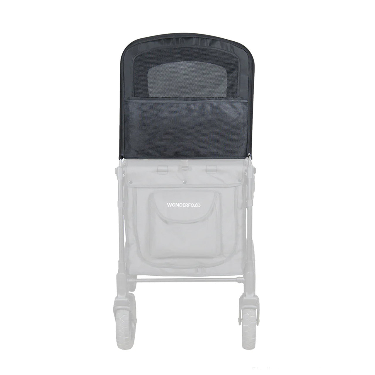 WonderFold Flex Canopy For W4 Elite & Luxe in Black- Bambi Baby