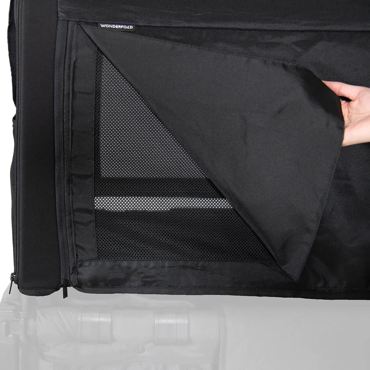 WonderFold Flex Canopy For W4 Elite & Luxe in Black- Bambi Baby