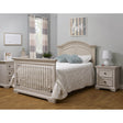Cuna arqueada Fawn Baby Glacier en color marfil cepillado - Bambi Baby