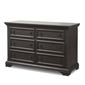 Autumn Wood Sorelle Portofino Double Dresser - Front View | Bambi Baby
