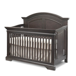 Autumn Wood Sorelle Portofino High Arch Convertible Crib - Front View | Bambi Baby
