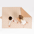 Toki Kids Checker Toffee Picnic Blanket - Bambi Baby