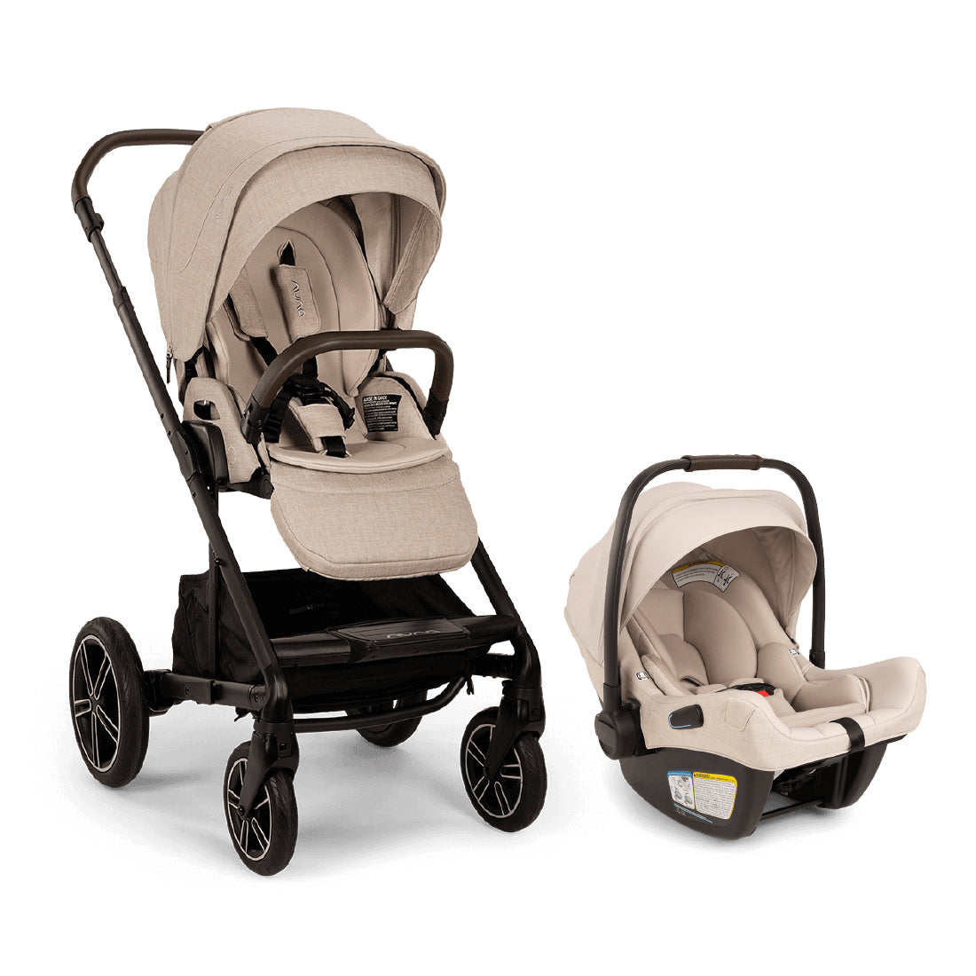 Nuna MIXX Next + PIPA Aire RX Infant Car Seat Travel System