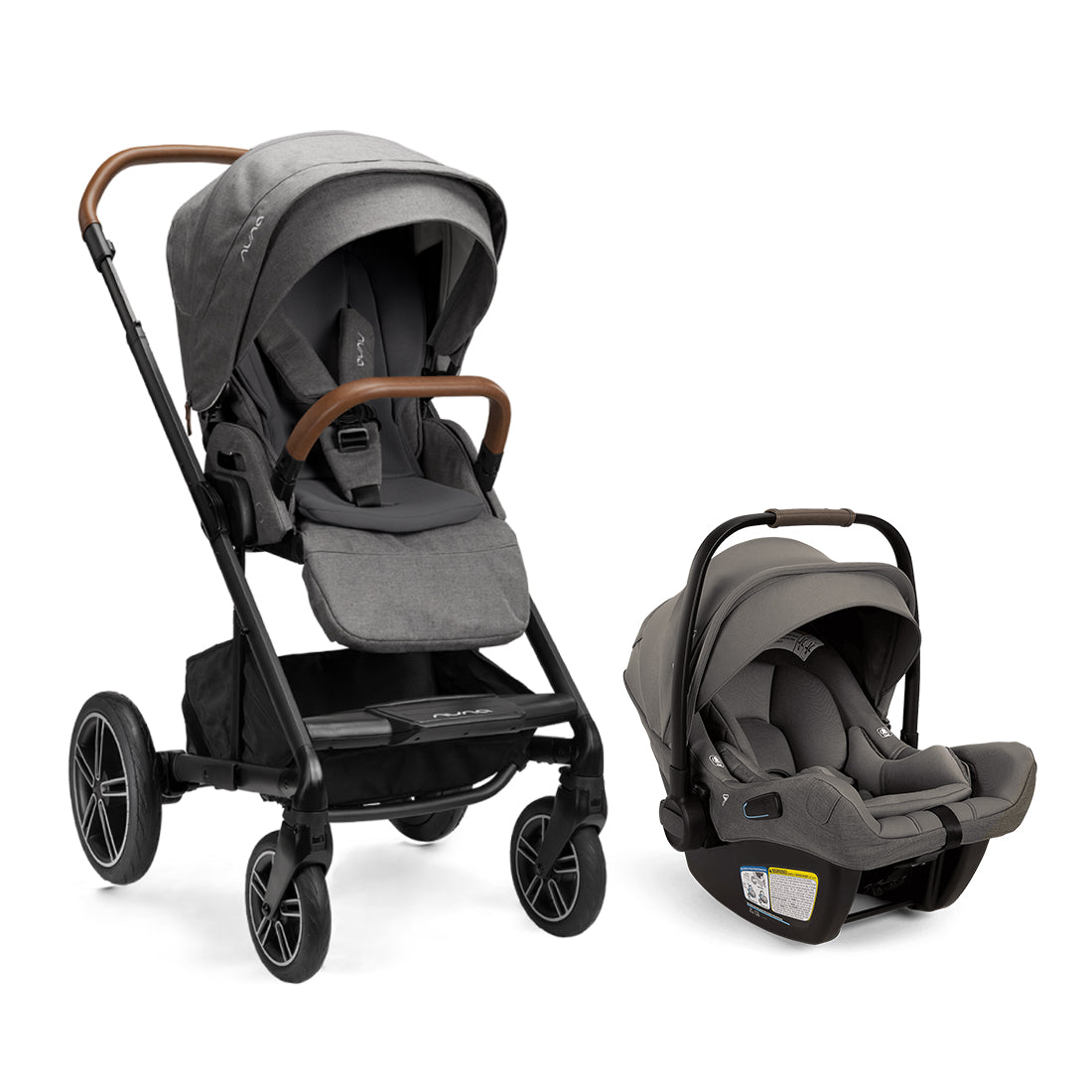 Sistema de viaje para asiento infantil para automóvil Nuna MIXX Next + PIPA Aire RX- Bambi Baby