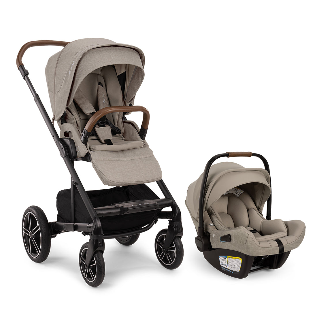 Sistema de viaje para asiento infantil para automóvil Nuna MIXX Next + PIPA Aire RX- Bambi Baby