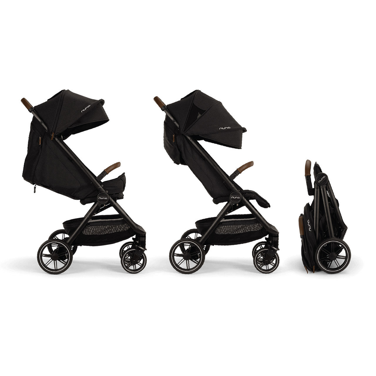 Sistema de viaje urbano Nuna TRVL LX + PIPA en Caviar- Bambi Baby