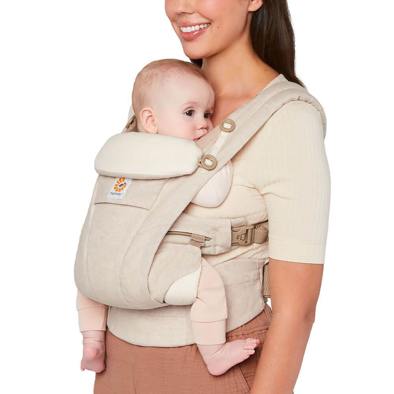 Ergobaby Omni Dream Baby Carrier - Natural Linen- Bambi Baby