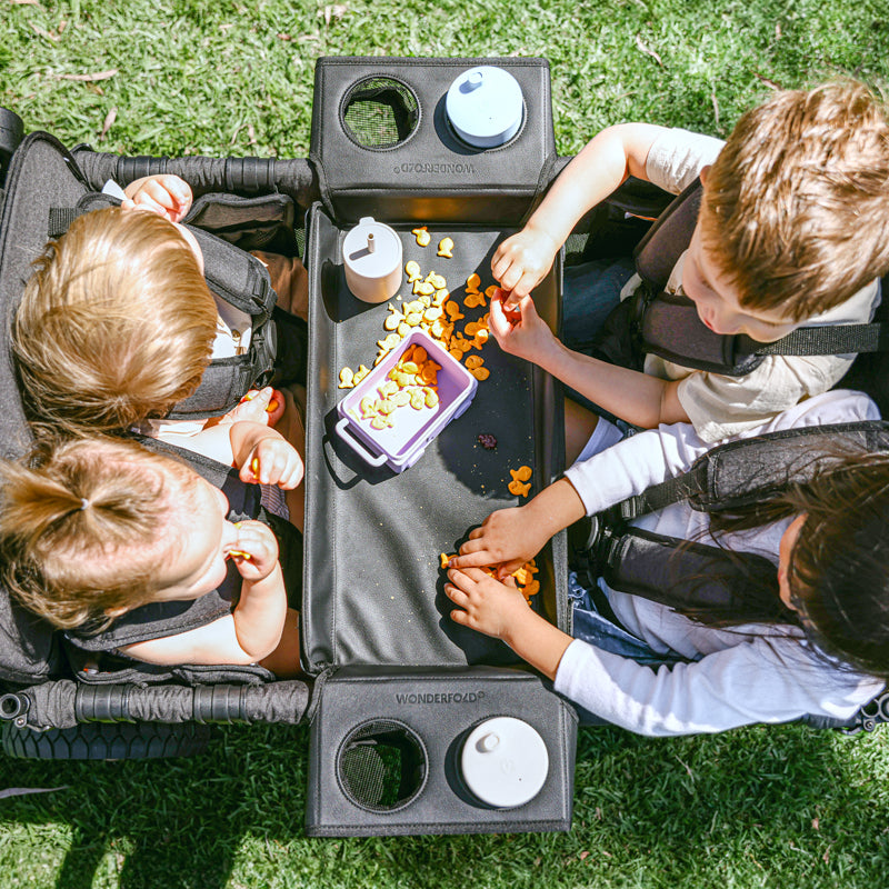 WonderFold Flex Snack Tray for L4 - Black- Bambi Baby