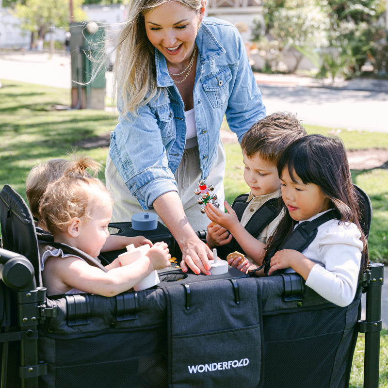 WonderFold Flex Snack Tray for L4 - Black- Bambi Baby