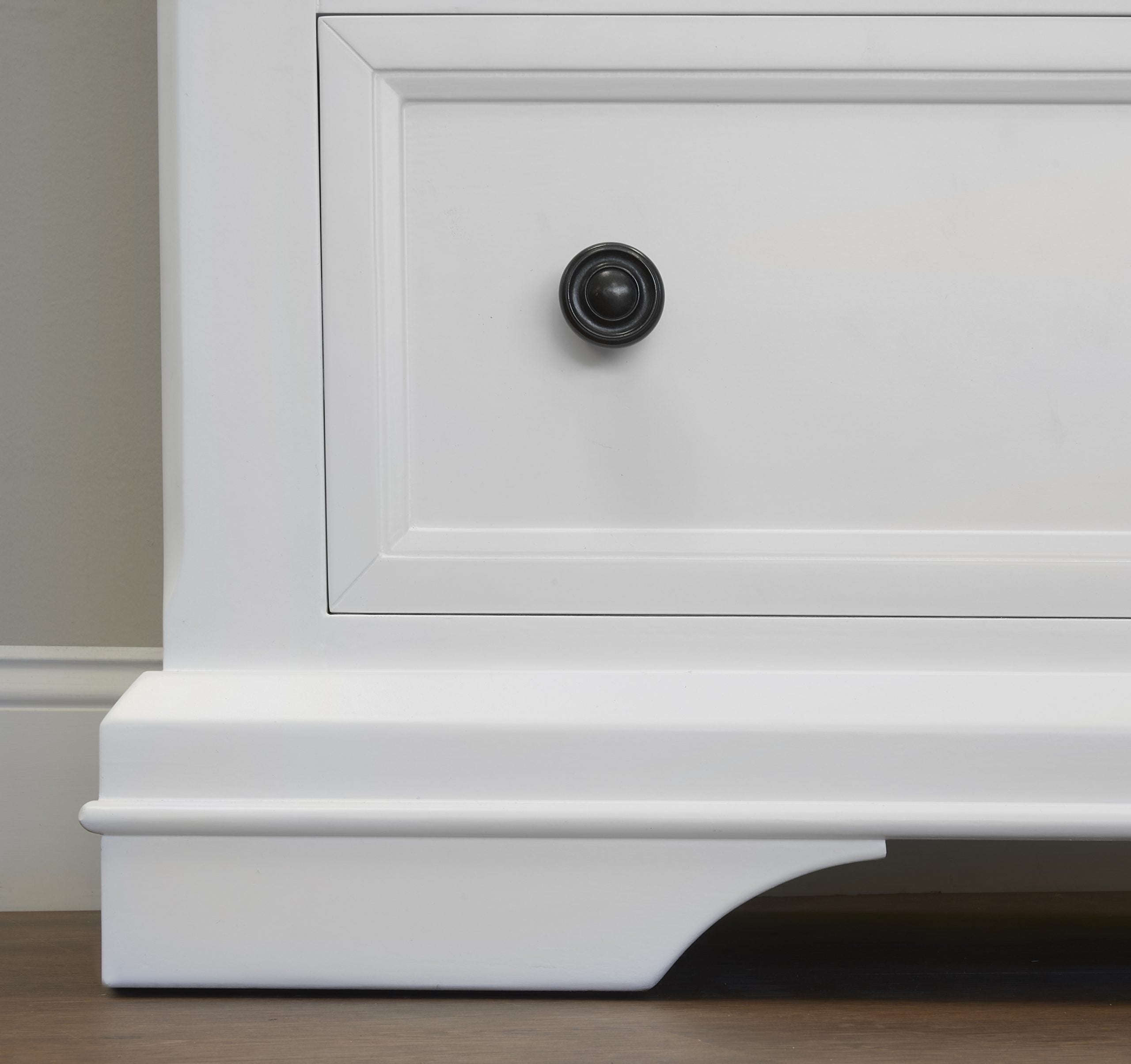 Sorelle Portico 5 Drawer Dresser - White- Bambi Baby