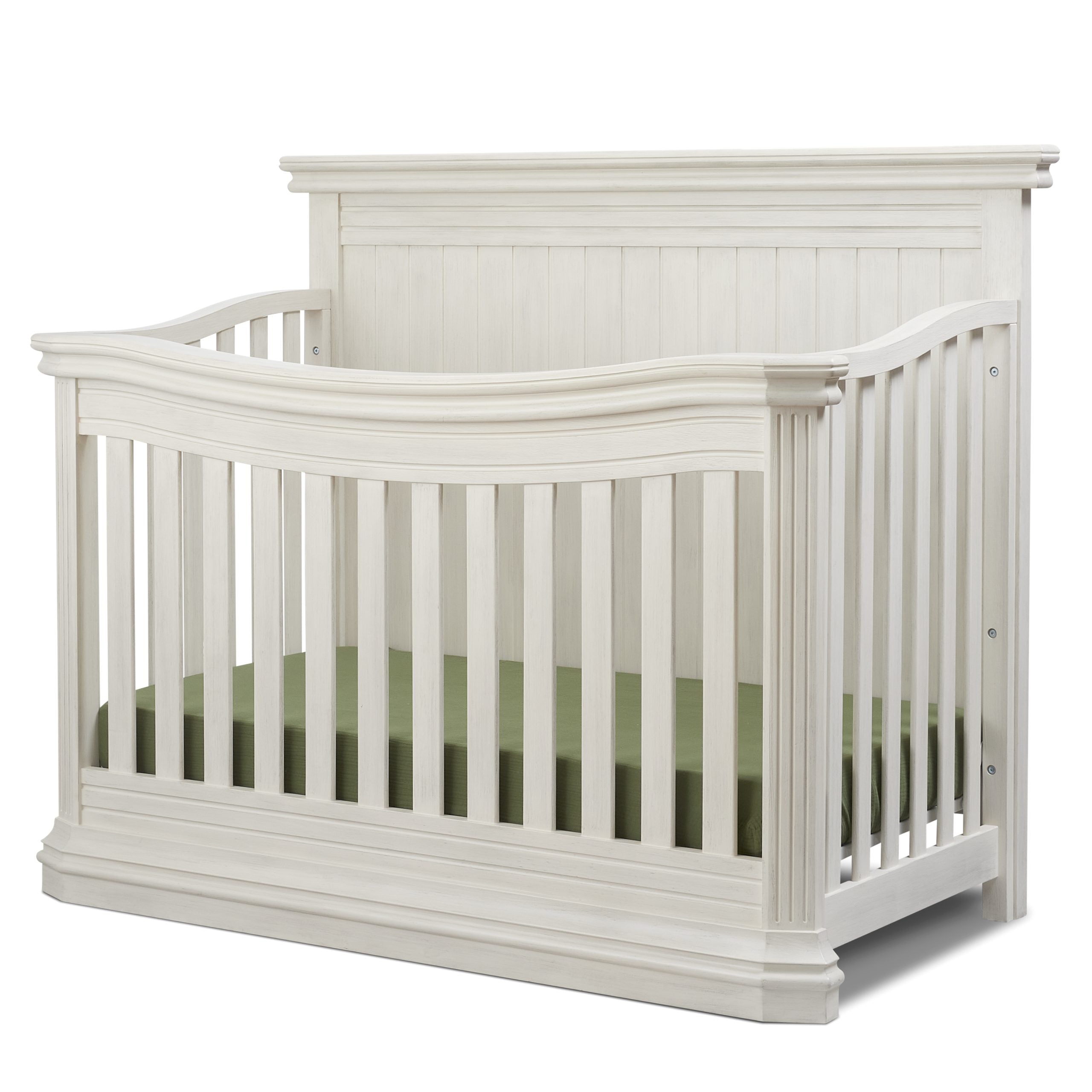 Sorelle Vista Elite Panel Flat top 4 and 1 crib - Brushed Ivory